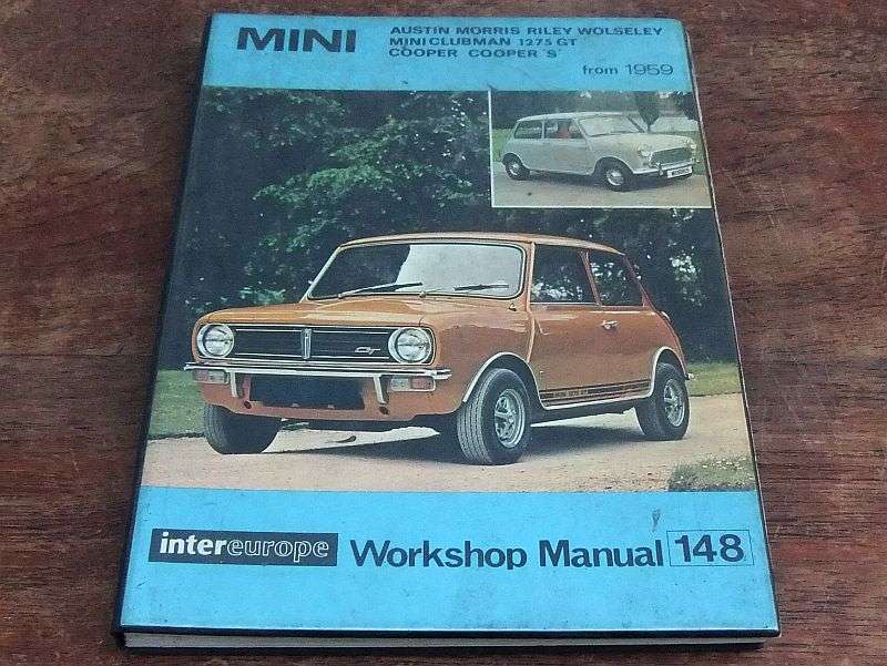 A RARE VINTAGE ""MINI"" OWNERS WORKSHOP MANUAL FOR THE ""MINI"" FROM 1959 ...TAKE A LOOK !!