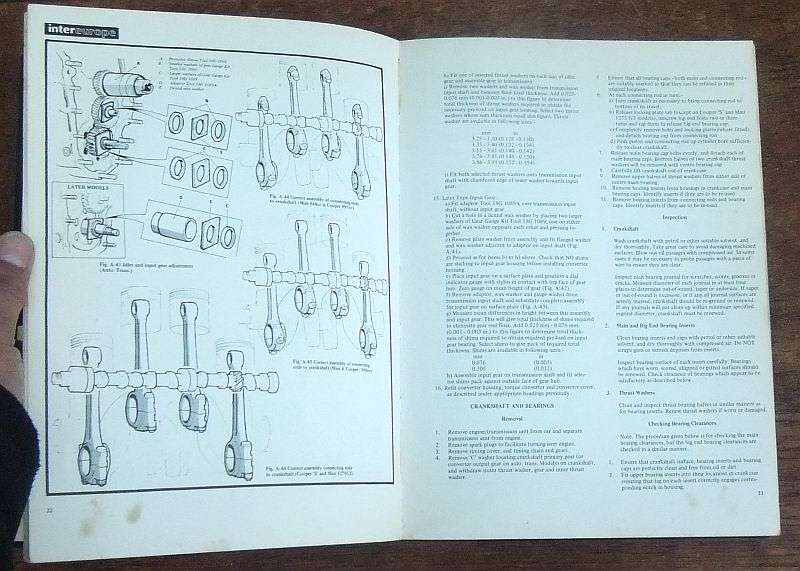 A RARE VINTAGE ""MINI"" OWNERS WORKSHOP MANUAL FOR THE ""MINI"" FROM 1959 ...TAKE A LOOK !!