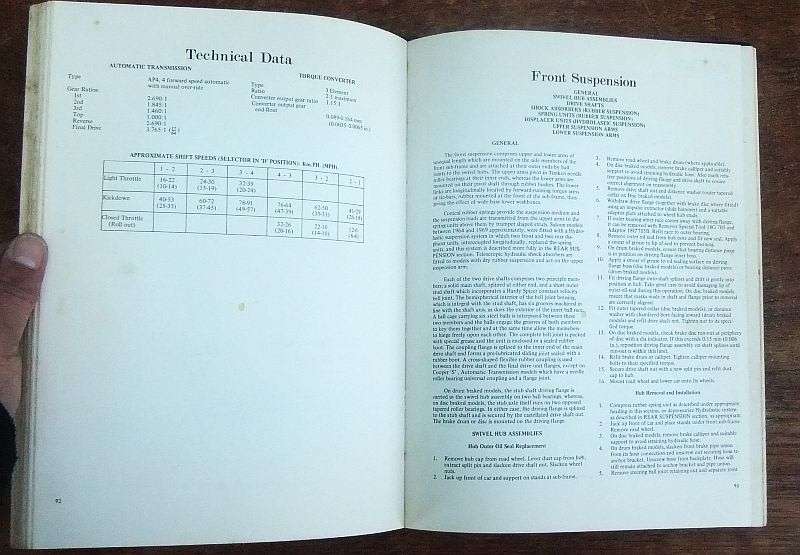 A RARE VINTAGE ""MINI"" OWNERS WORKSHOP MANUAL FOR THE ""MINI"" FROM 1959 ...TAKE A LOOK !!