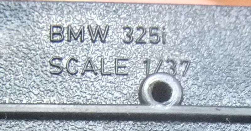 A COOL DETAILED 1:37 SCALE DIE CAST METAL MODEL OF THE BMW 325i WITH OPENING DOORS !! IMMACULATE !!