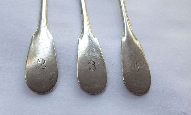 3 MEDIUM SIZED FORKS BY CHRISTOFLE OF FRANCE