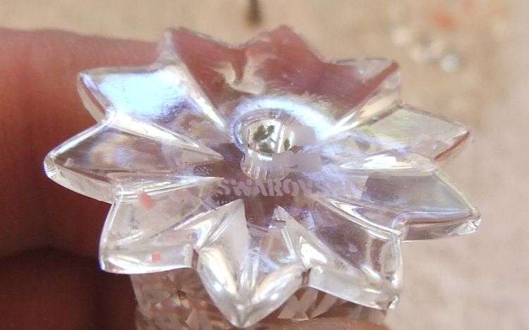 A FABULOUS SET OF SIX GENUINE SWAROVSKI CANDLE HOLDERS IN ORIGINAL BOX WITH BOOKLET ...SWEET !!