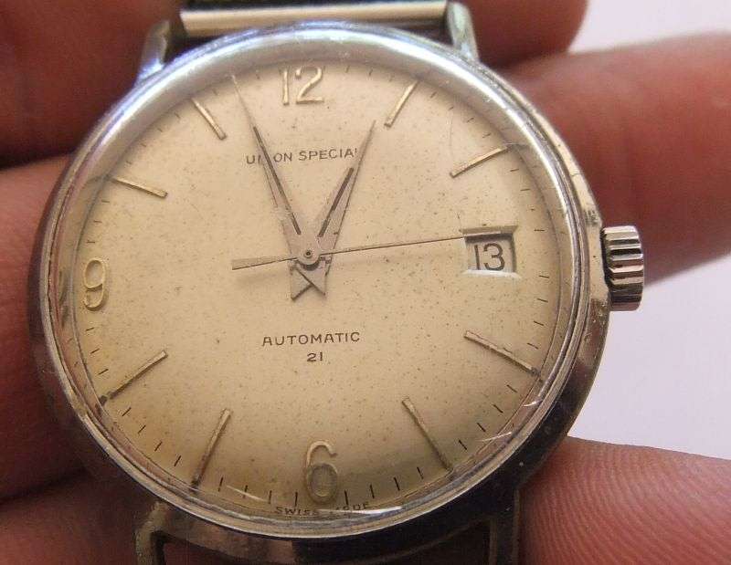 A MID 20TH CENTURY ""UNION SPECIAL"" SWISS AUTOMATIC MOVEMENT WRISTWATCH