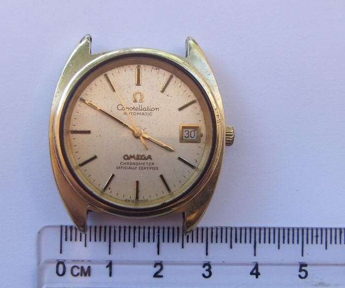 RARE 1973 OMEGA CONSTELLATION AUTOMATIC WATCH - NOT RUNNING
