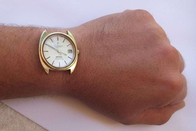 RARE 1973 OMEGA CONSTELLATION AUTOMATIC WATCH - NOT RUNNING