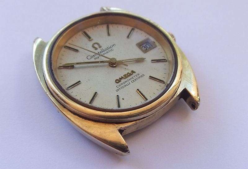 RARE 1973 OMEGA CONSTELLATION AUTOMATIC WATCH - NOT RUNNING