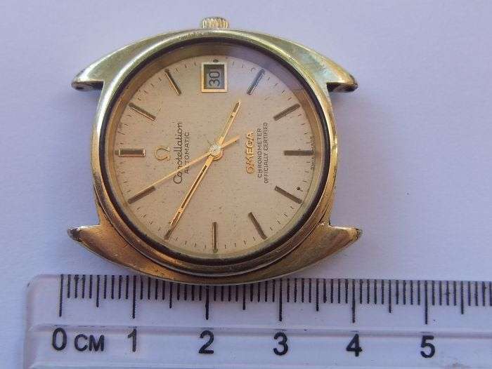 RARE 1973 OMEGA CONSTELLATION AUTOMATIC WATCH - NOT RUNNING