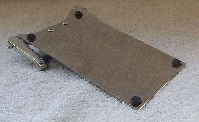 A TOTALLY COOL SA DESIGNER NOTEPAD HOLDER BY CARROL BOYES , CLEARLY MARKED AND IN GOOD CONDITION !!