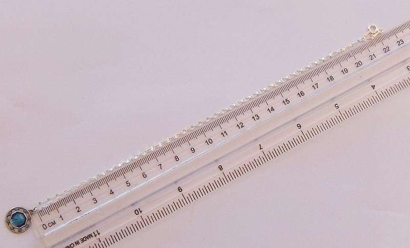 SUPER RARE !! VINTAGE FRENCH ENAMEL ON STERLING SILVER "MADONNA" PENDANT + STERLING SILVER NECKLACE