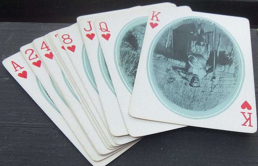 OH WOW !! SUPER SUPER RARE !! EARLY 1900`S "SARH" SOUVENIR PLAYING CARDS WITH SA SCENES !! WOW !!