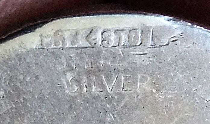 WOW !! VINTAGE SOUTH AFRICAN SILVERSMITH !! A QUALITY SOLID STERLING SILVER ST CHRISTOPHER BRACELET