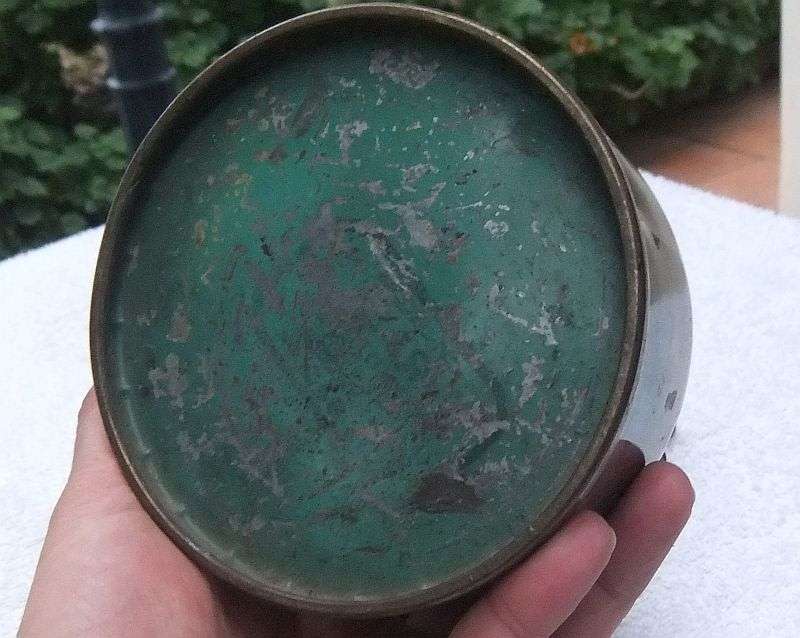 MMM, WHAT`S THIS ? AN INTERESTING OLD BRASS OILING CAN ? BY COLEMAN ... RARE INTERESTING FIND !! WOW