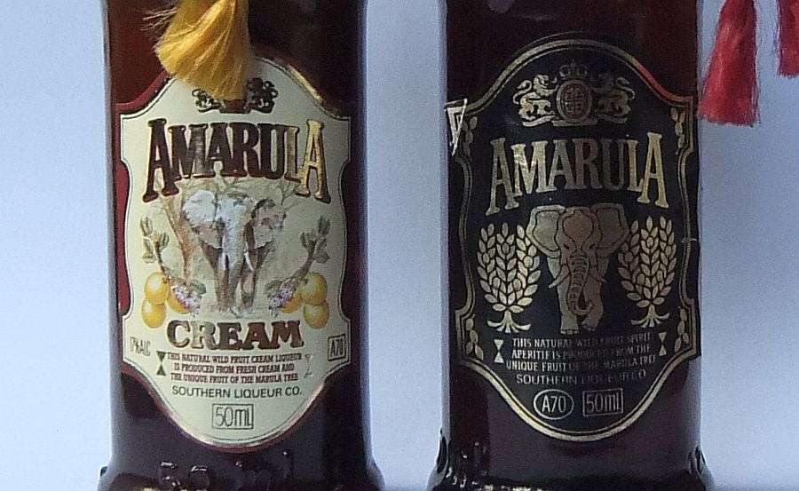 SEALED !! 2 X 50 ML VINTAGE MINIATURE !! 17 % ALCOHOL ...AMARULA CREAM & LIQUEUR !! BID FOR BOTH