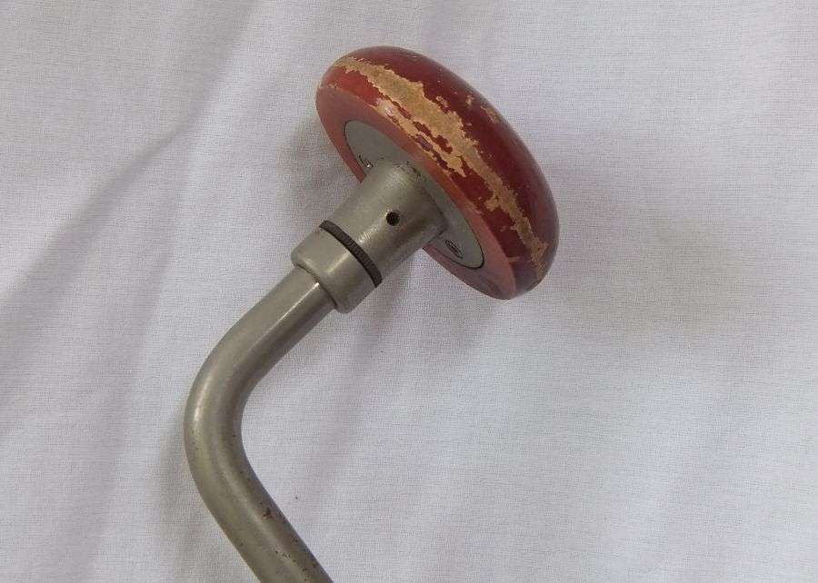 WOW !! A MAGNIFICENT OLD MANUAL HAND DRILL BY STANLEY OF ENGLAND !! SUPERIOR QUALITY PIECE !!