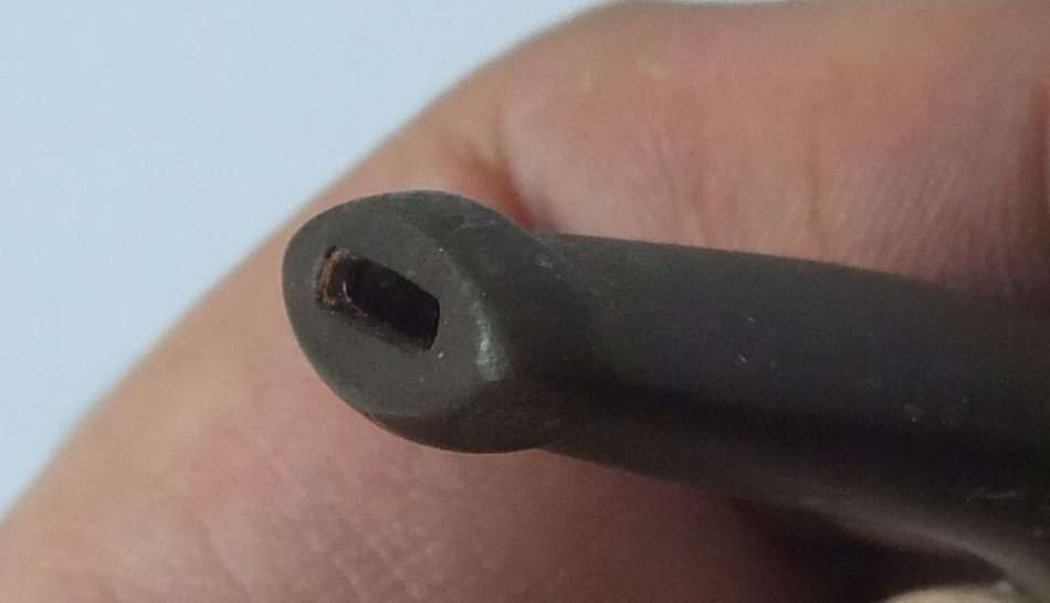 A SUPERIOR QUALITY CARVED "BOOT" SMOKING PIPE WITH GENUINE BRIAR PIPE AND STAND !! ALL MARKED !! WOW