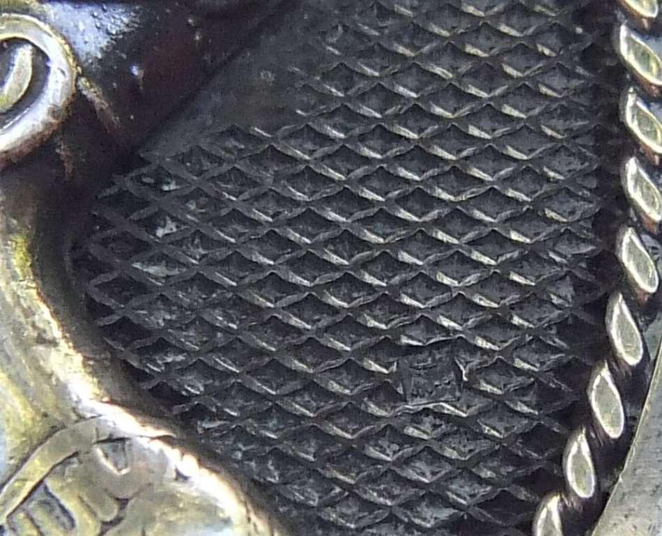 TREASURE FROM EGYPT !! A VERY SOLID 800 SILVER EGYPTIAN SILVER KEYRING FEATURING NEFERTITI & ANKH !!