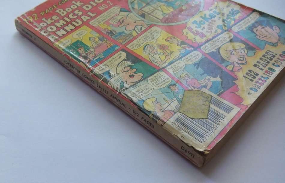 1978 VINTAGE COMICS DIGEST "" JOKE BOOK ""  NO 2 !! FREE COMBINING !!....ALL THE FAVORITES !!