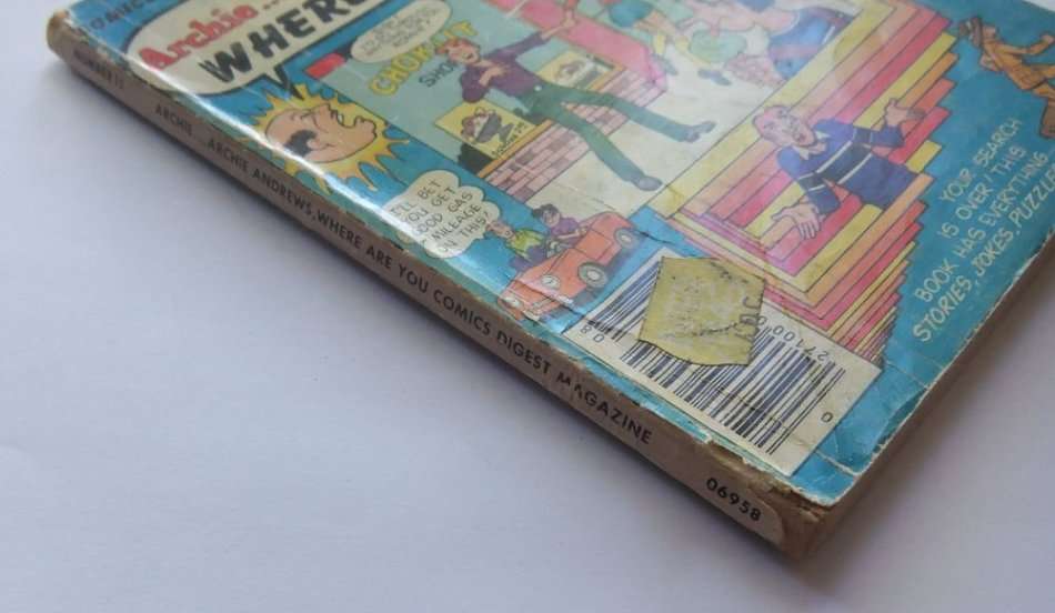 AUGUST 1980 VINTAGE COMICS DIGEST "" ARCHIE ANDREWS ""  NO 15 !! FREE COMBINING !!