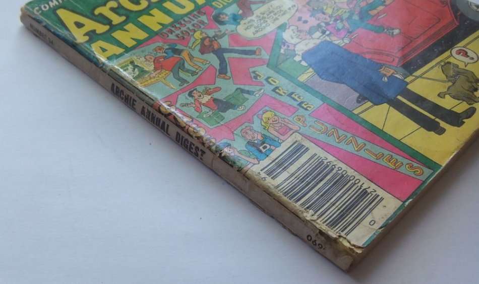 1979 EDITION !! VINTAGE COMICS DIGEST "" ARCHIE ANNUAL""  NO 34 !! FREE COMBINING !!