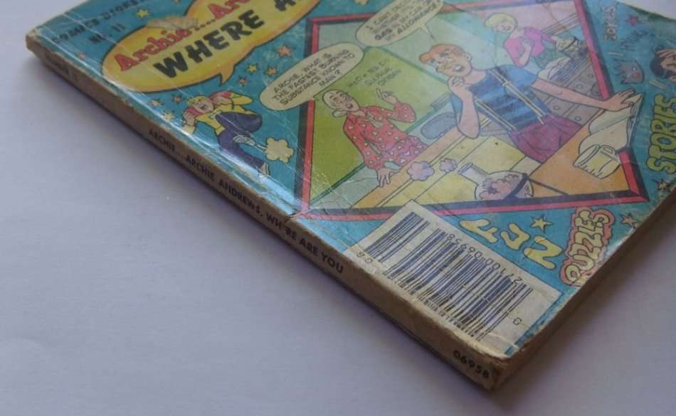 AUGUST 1979 VINTAGE COMICS DIGEST "" ARCHIE ANDREWS ""  NO 11 !! FREE COMBINING !!