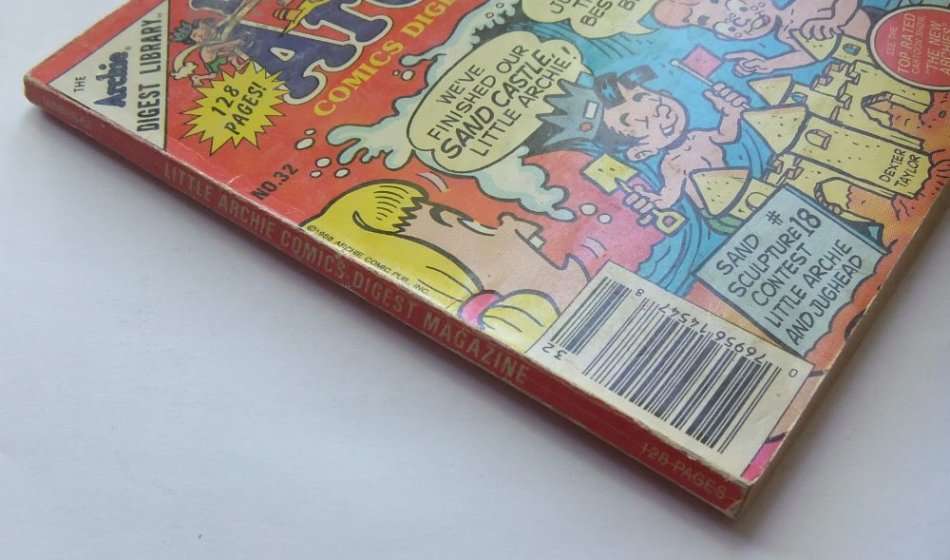 SEPTEMBER 1988 VINTAGE COMICS DIGEST "" ARCHIE ""  NO 32 !! FREE COMBINING !!