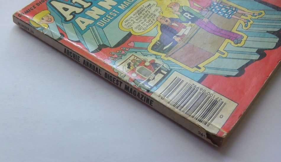 1980 EDITION !!  VINTAGE COMICS DIGEST "" ARCHIE ""  NO 36 !! FREE COMBINING !!