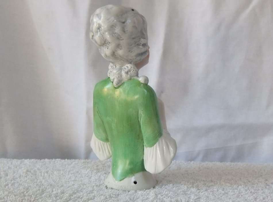 RARE !! A BEAUTIFUL ANTIQUE VICTORIAN PERIOD GERMAN MADE NUMBERED HALF DOLL !! AN AMAZING FIND !!