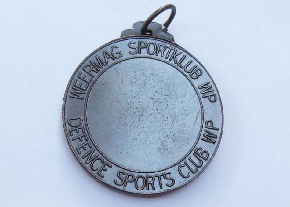AN AWESOME VINTAGE WESTERN PROVINCE DEFENCE FORCE SPORTS CLUB MEDALLION !! TABLE MOUNTAIN FEATURE !!