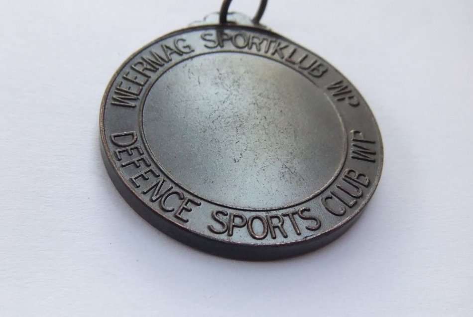 AN AWESOME VINTAGE WESTERN PROVINCE DEFENCE FORCE SPORTS CLUB MEDALLION !! TABLE MOUNTAIN FEATURE !!
