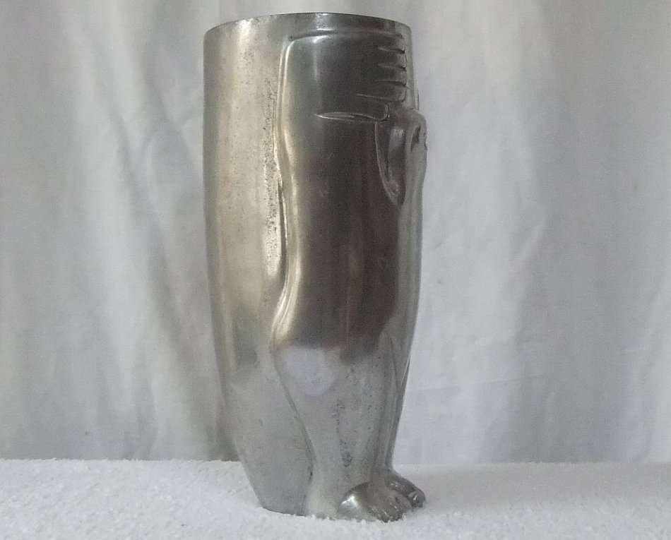 WOW !! A FANTASTIC FAT VINTAGE CARROL BOYES ""MAN"" VASE !! A MUST HAVE !! SEE PICS !!