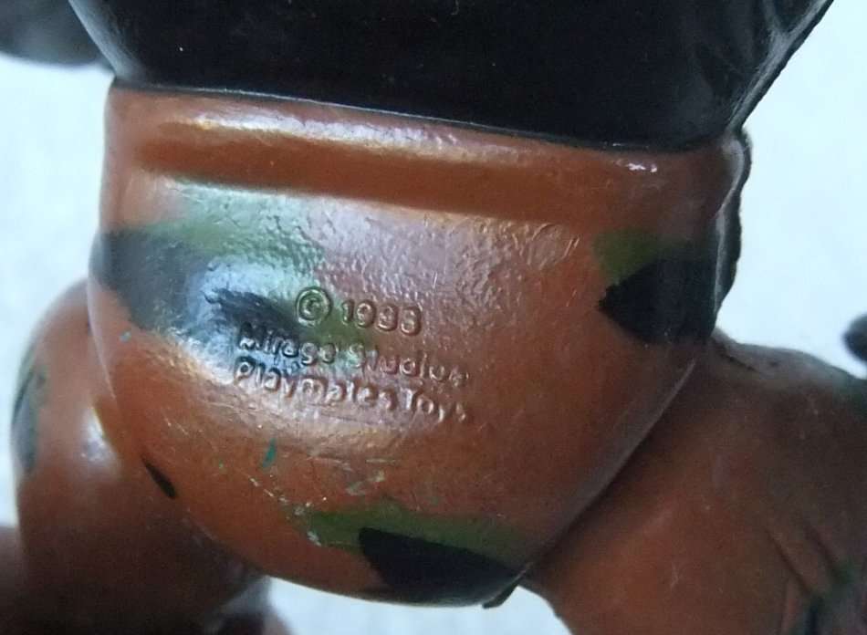 R1 START !! A COOL 1988 ROCKSTEADY FIGURE FROM TEENAGE MUTANT NINJA TURTLES - TMNT