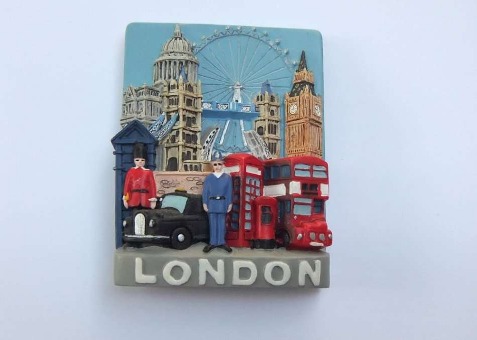 FRIDGE MAGNET - LONDON