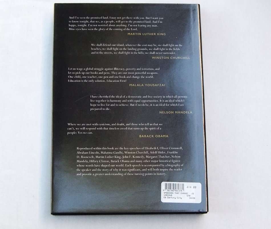 SPEECHES THAT CHANGED THE WORLD