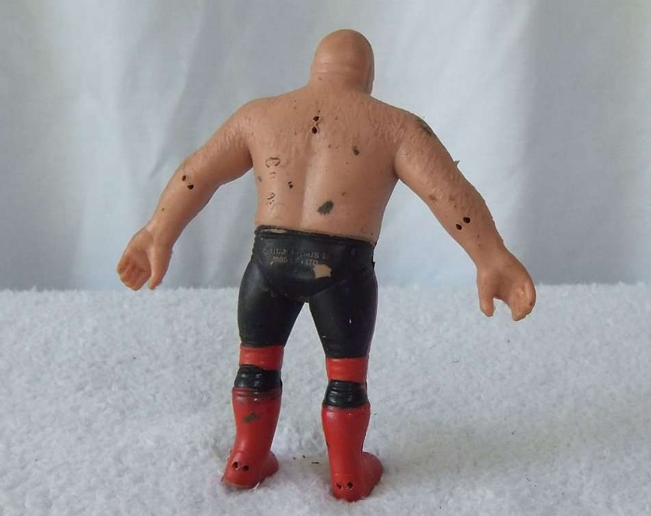 A VINTAGE 1986 BENDEM TYPE WRESTLER TOY
