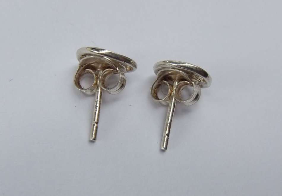 SPECIAL DEAL !! A SOLID STERLING SILVER TREE OF LIFE RING WITH STERLING SILVER TREE OF LIFE EARRINGS