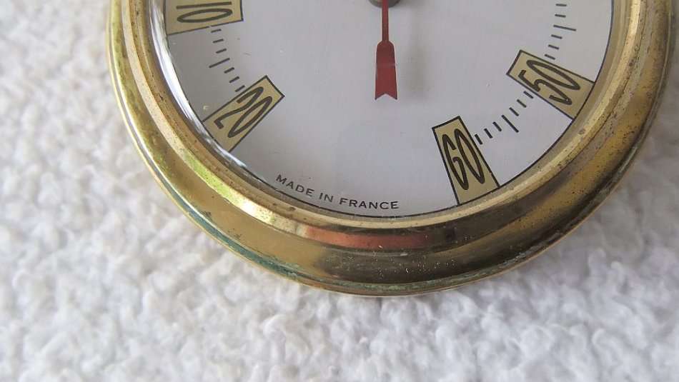 AN OLD NAPOLEON THEME PRESSURE INSTRUMENT MADE IN FRANCE !! POSSIBLY A BAROMETER ? NO LOOSE PARTS