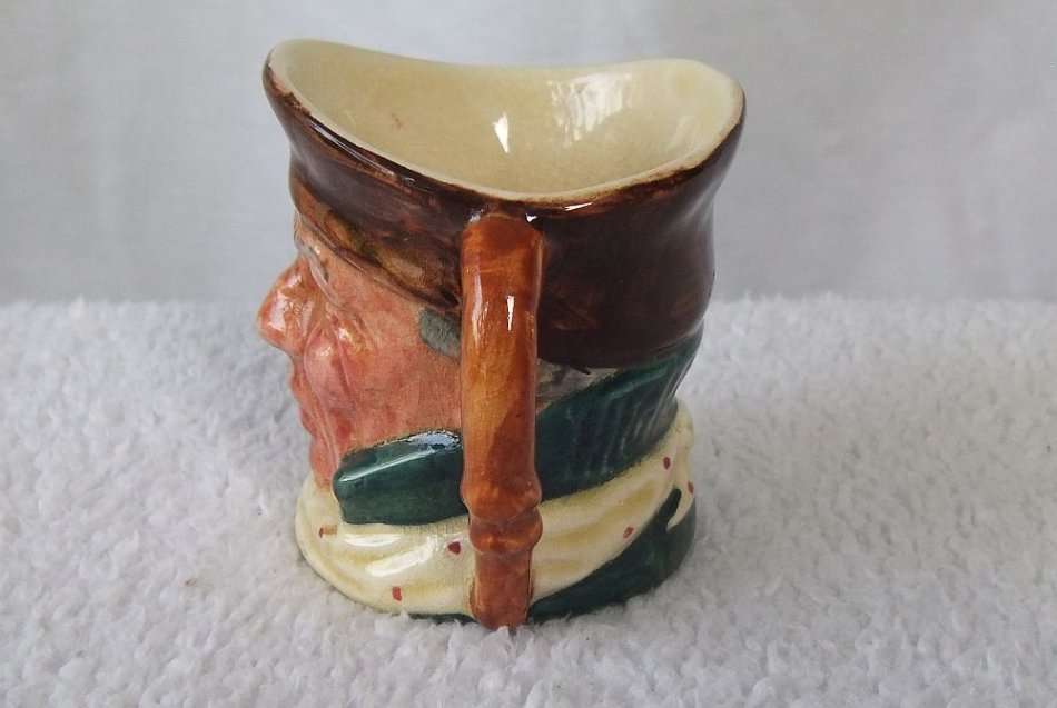 A TOTALLY COOL VINTAGE ""HIGHWAYMAN"" CHARACTER JUG BY SANDLAND WARE ENGLAND !! NO DAMAGE !! WOW !!