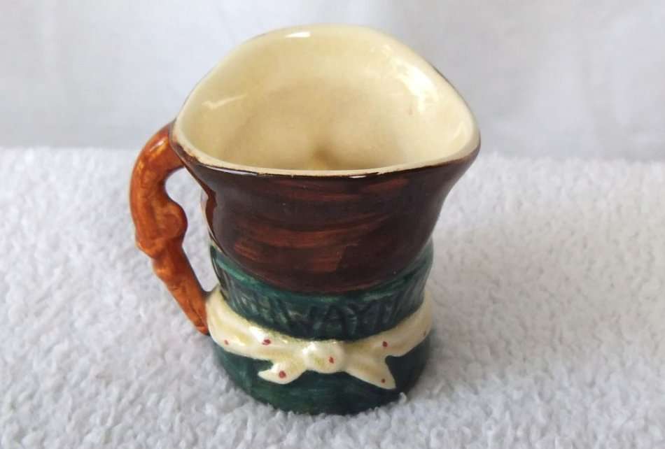 A TOTALLY COOL VINTAGE ""HIGHWAYMAN"" CHARACTER JUG BY SANDLAND WARE ENGLAND !! NO DAMAGE !! WOW !!