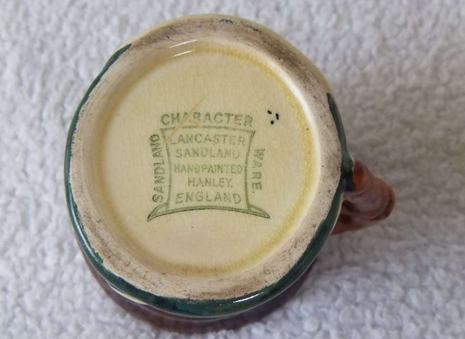 A TOTALLY COOL VINTAGE ""HIGHWAYMAN"" CHARACTER JUG BY SANDLAND WARE ENGLAND !! NO DAMAGE !! WOW !!