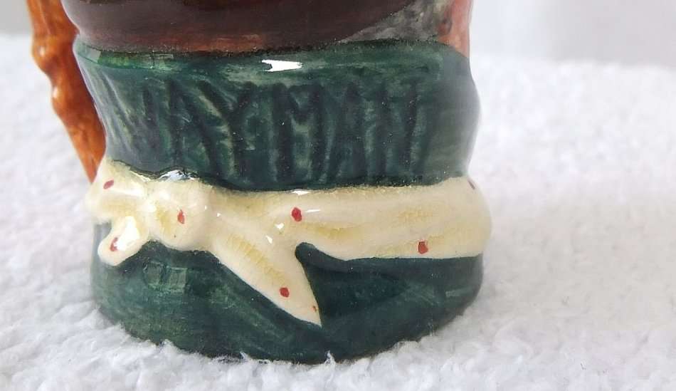 A TOTALLY COOL VINTAGE ""HIGHWAYMAN"" CHARACTER JUG BY SANDLAND WARE ENGLAND !! NO DAMAGE !! WOW !!