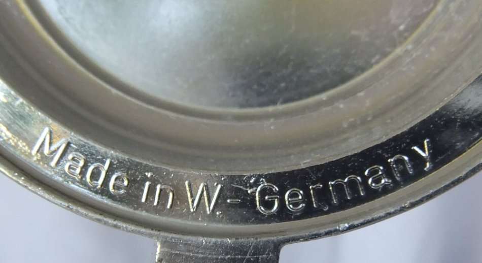 MUST SEE !! BMF Original Bierseidel German Milk Glass HOROSCOPE Stein Made in West Germany