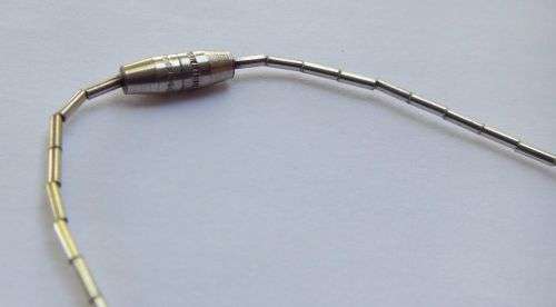 A BREATHTAKINGLY BEAUTIFUL ENAMEL ON STERLING SILVER BUTTERFLY PENDANT WITH NECKLACE !! BUILT IN !!