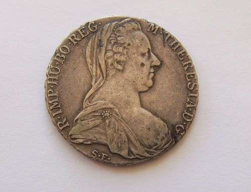 WOW !! AN AMAZING SOLID SILVER AUSTRIAN MARIA THERESA THALER DATED 1780 WITH STUNNING DETAIL !! LOOK