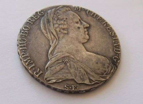 WOW !! AN AMAZING SOLID SILVER AUSTRIAN MARIA THERESA THALER DATED 1780 WITH STUNNING DETAIL !! LOOK