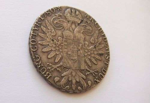 WOW !! AN AMAZING SOLID SILVER AUSTRIAN MARIA THERESA THALER DATED 1780 WITH STUNNING DETAIL !! LOOK