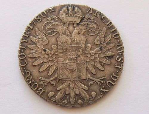 WOW !! AN AMAZING SOLID SILVER AUSTRIAN MARIA THERESA THALER DATED 1780 WITH STUNNING DETAIL !! LOOK