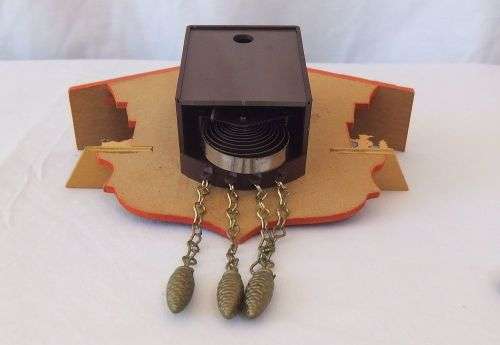 AN ADORABLE VINTAGE SWISS WALL CLOCK WITH LOADS OF CUTE DETAIL !! NO KEY TO TEST ... NEEDS TLC ??