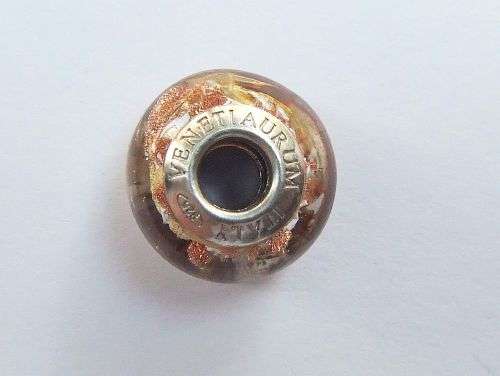 6 AWESOME ART GLASS ( MURANO ) AND STERLING SILVER PANDORA & OTHER DESIGNER CHARMS !! WOW FOR SURE !