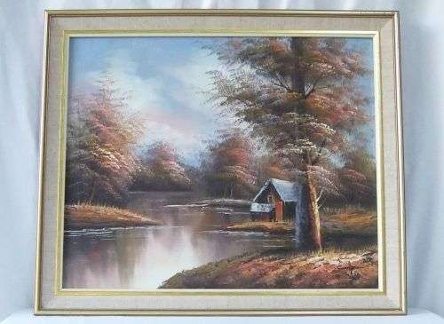 WOW !! A BEAUTIFULLY PAINTED ORIGINAL OIL ON BOARD PAINTING SIGNED BY THE ARTIST ` COOPER `