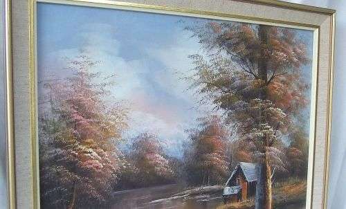 WOW !! A BEAUTIFULLY PAINTED ORIGINAL OIL ON BOARD PAINTING SIGNED BY THE ARTIST ` COOPER `